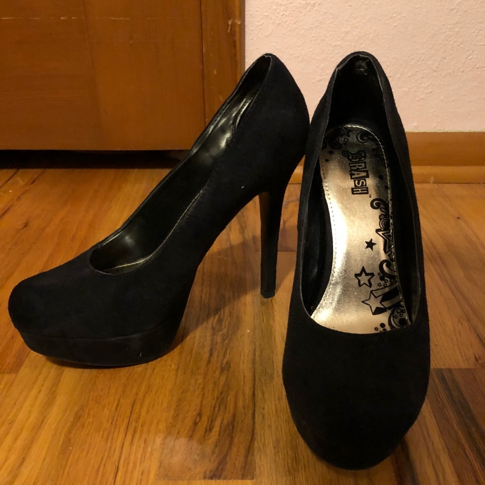 Black heels